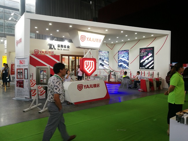 云南建博会-雅居锁业展台设计搭建