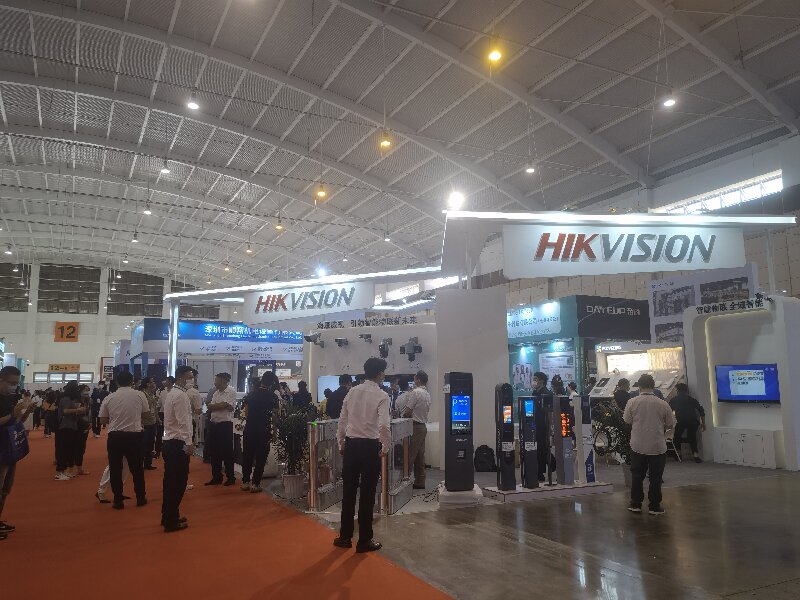 南亚安博会—海康威视展台